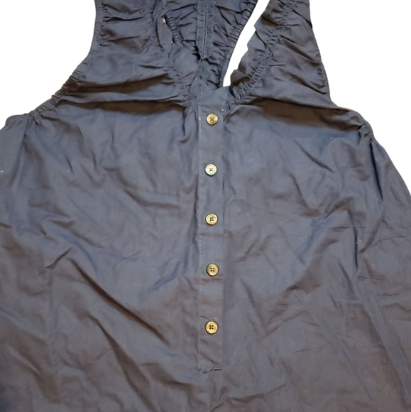 Anthro Anthropologie Navy Romper Small - Picture 3 of 5